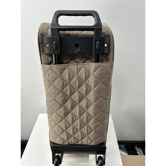 ADRIENNE VITTADINI ROLLING DUFFLEL Bag Color “Taupe” NWT Msrp $385 - Picture 6 of 13